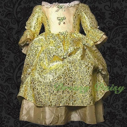 VD005 Girls Vintage Victorian Dresses Fancy Party Costume Pageant Dress Size 2T-10