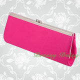 BG013 Diamante Satin Wedding Party Bridal Clutch Purse Bag Handbag Various Color