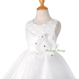 FG288 Rhinestones Flower Girl Dress Birthday Wedding Party Pageant Occasion Size 2-9
