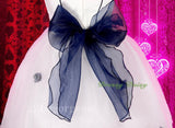 FG220A Girls' Tulle Pageant Party Flower Girl Dresses Build-in Petticoat Size 18 Months - 12