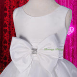 FG268 Girls' V-Shape Back Flower Girl Dresses For Wedding Pageant Party Size 18 Months - 8