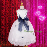 FG220A Girls' Tulle Pageant Party Flower Girl Dresses Build-in Petticoat Size 18 Months - 12