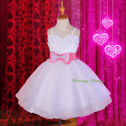 FG261 Girls' Tulle Flower Girl Dresses For Wedding Pageant Size 2-7