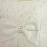 FG323 Beaded Scallop Hemline Dresses Pageant Birthday Occasion Baby Size 9-24 Months