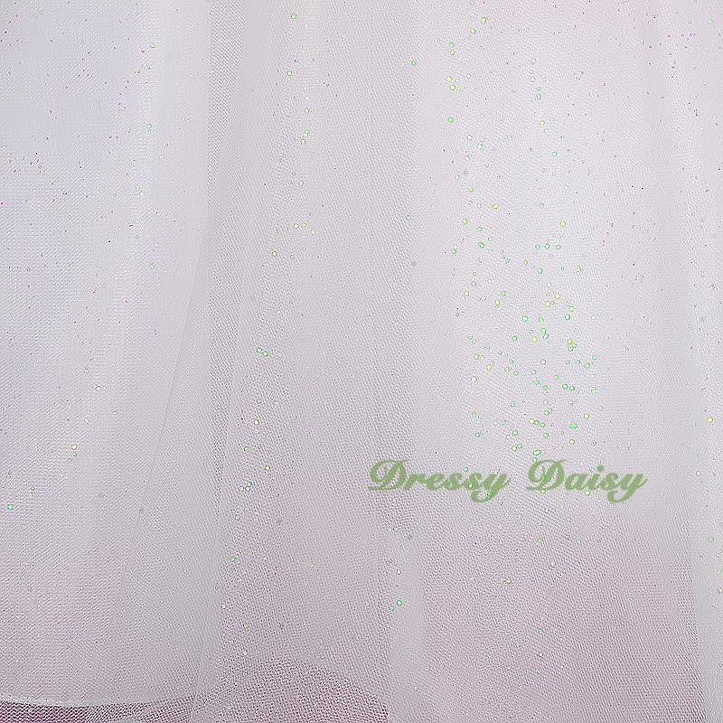 FG246 Girls' Big Bow Tulle Flower Girl Dresses Party Pageant Dress Size 2-9