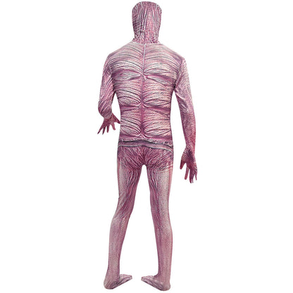 full body zentai costume kids back view